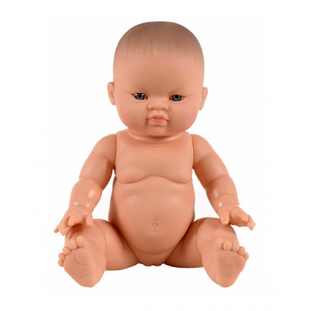 Poupon fille Asie yeux bleus Gordis