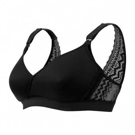 Soutien gorge allaitement Serena Noir