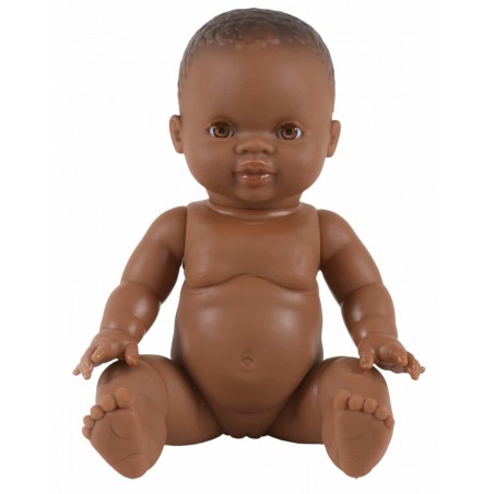 Poupon fille afrique yeux marrons Paola Reina