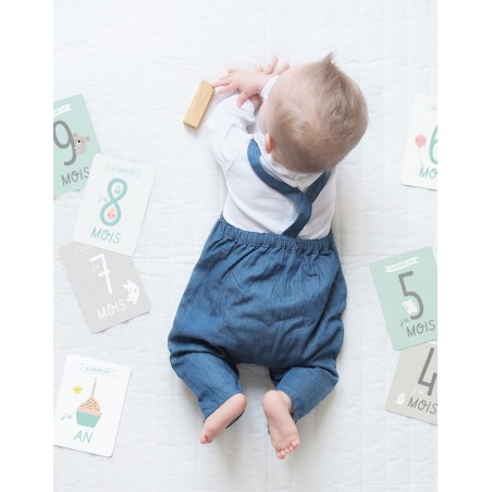 Kit cartes premiers mois de bébé