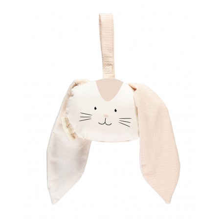 Jouet d'éveil lapin à suspendre