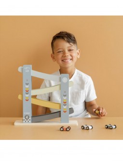 Circuit bois rampe voitures de course