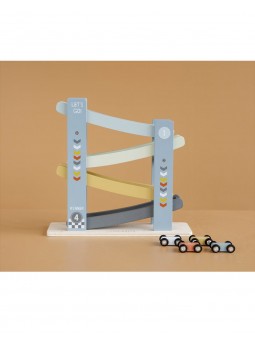 Circuit bois rampe voitures de course