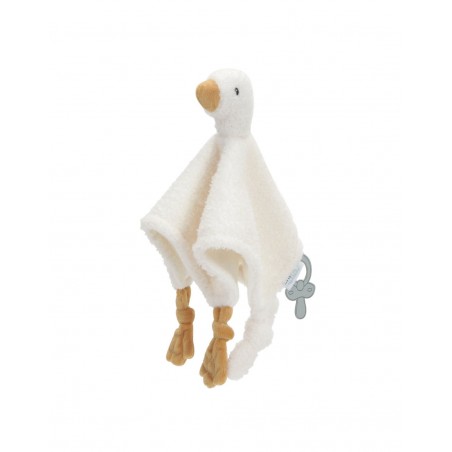 Doudou souris blanche