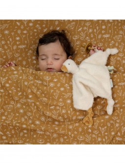 Doudou souris blanche