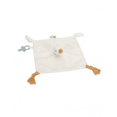 Doudou souris blanche