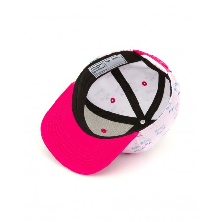 Casquette tissu Palm rose