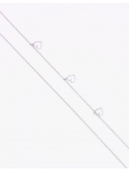 Chaine argentée pour bola