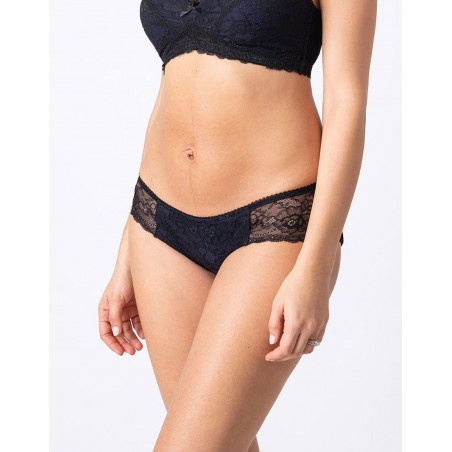 Culotte grossesse dentelle | Raleigh bleu nuit
