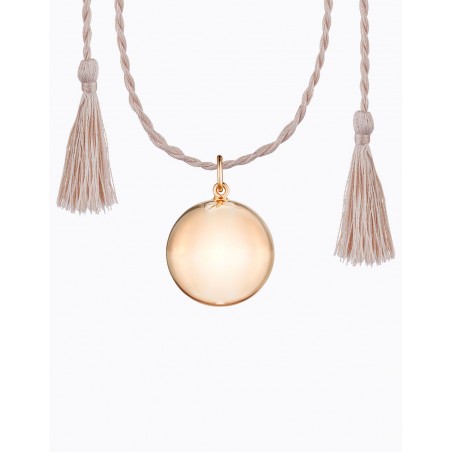Bola grossesse Joy cordon soie | Or rose