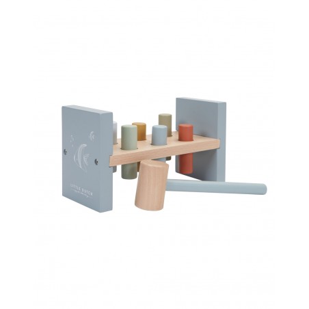 Jeu marteau en bois Océan | Bleu