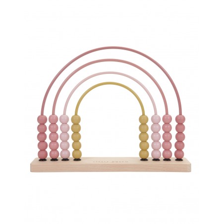 Boulier arc en ciel rose