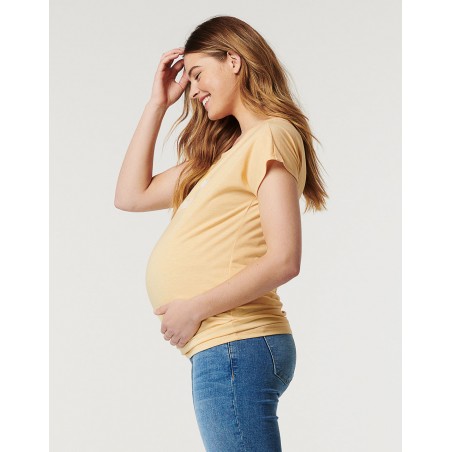 Tee shirt grossesse jaune | Smile