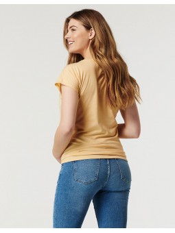 Tee shirt grossesse jaune | Smile