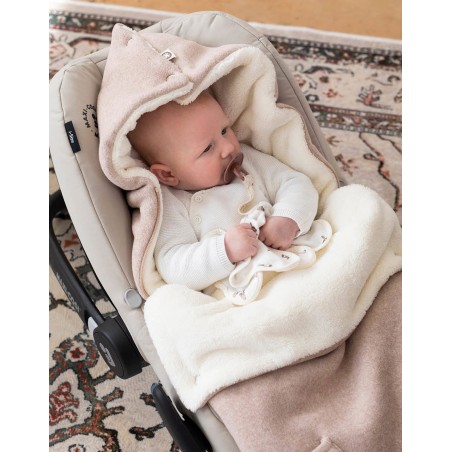 Gilet bébé tricot blanc | Pino
