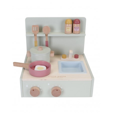 Petite cuisine en bois à poser