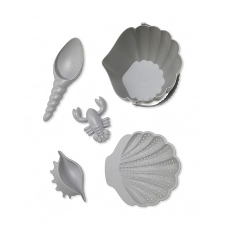 Set de plage coquillage | Bleu