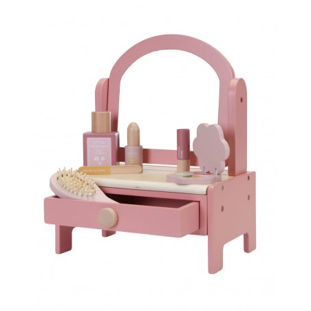 Coiffeuse bois rose
