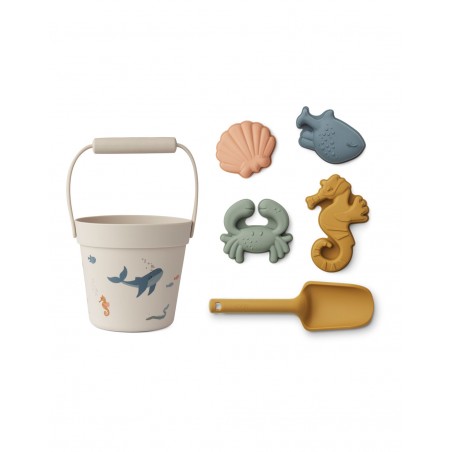 Set de plage créatures de la mer | Sable