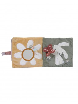 Livre en tissu | Flowers & butterflies