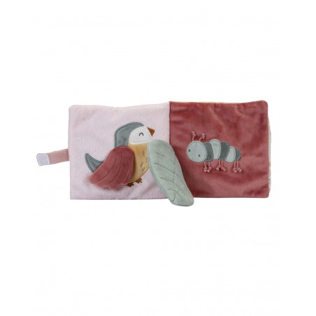 Livre en tissu | Flowers & butterflies