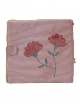 Livre en tissu | Flowers & butterflies