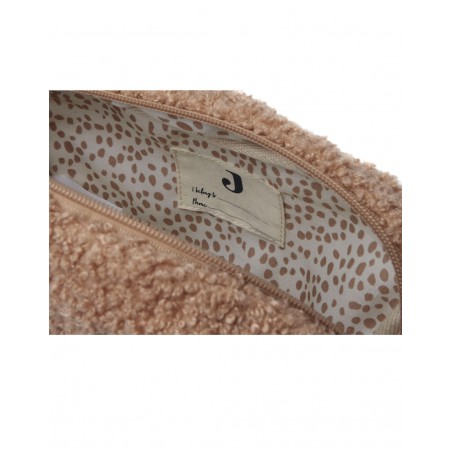 Trousse de toilette boucle | Biscuit