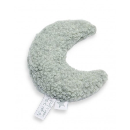 Hochet lune | Vert cendre