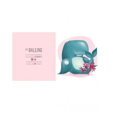 Livre sonore | Les petits habitants de la mer