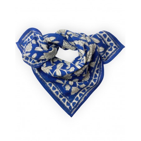 Small foulard Manika | Coeur Majorelle