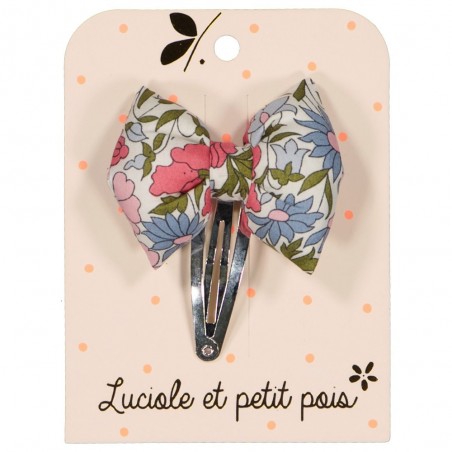Barrette noeud papillon | Liberty Poppy Daisy