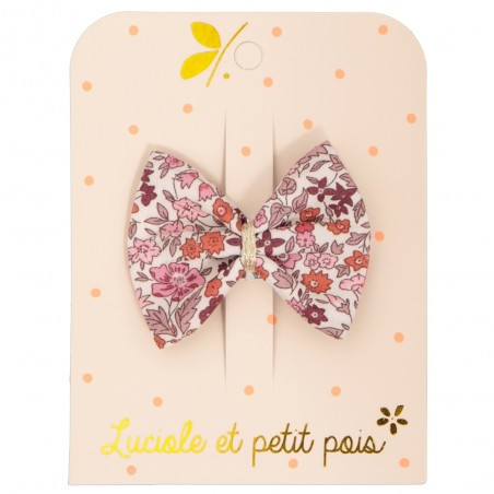 Barrette noeud ruban Liberty Ava spring
