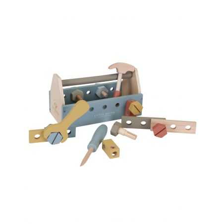 Boîte à outils en bois