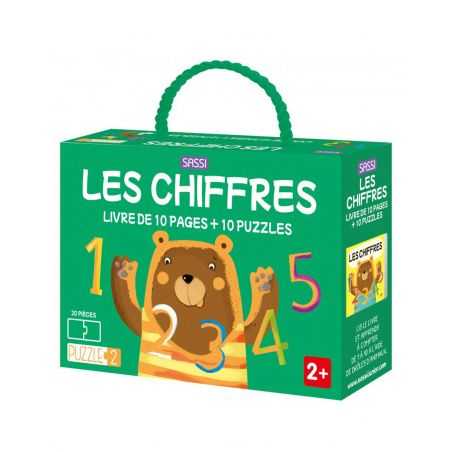 Puzzle + livre | Les chiffres