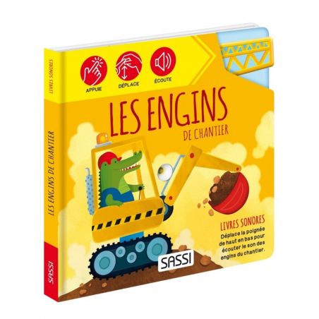 Livre sonore | Les engins de chantier