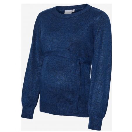 Pull de grossesse bleu | Anne
