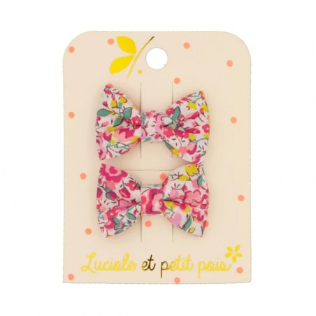 Barrettes mini papillons | Emma & Georgina hibiscus