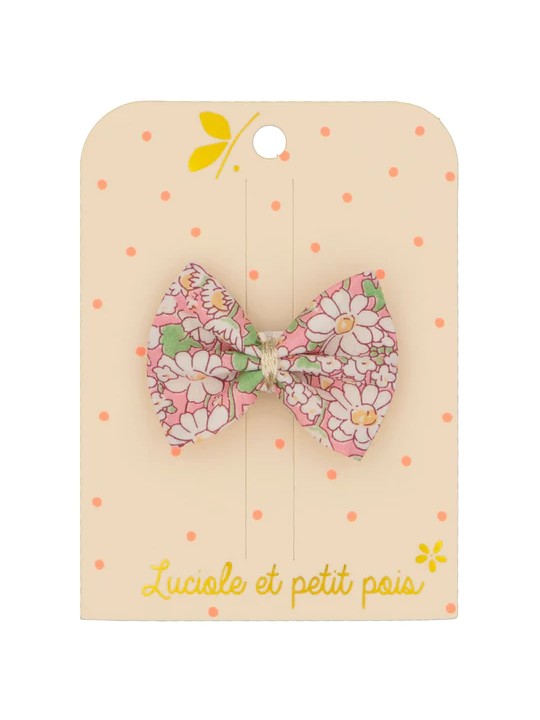 Barrette nœud ruban | Liberty Alice pêche