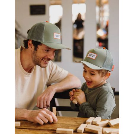 Casquette Trucker Papa | Mini olive