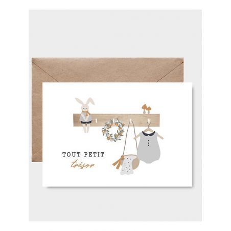 Carte Tout petit trésor | Garçon