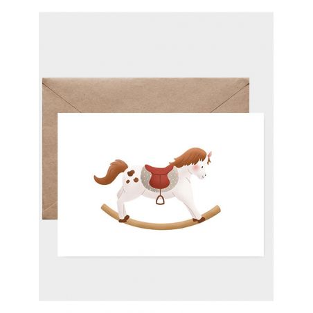 Carte Cheval à bascule