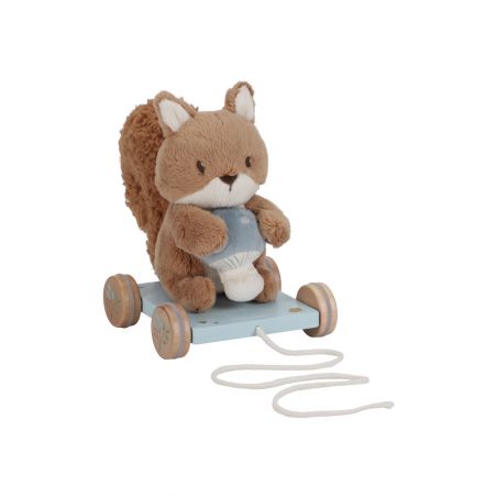 Peluche à tirer Ecureuil | Forest Friends