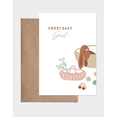 Carte Sweet baby Girl
