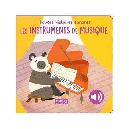 Livre douces histoires sonores | Les instruments de musique