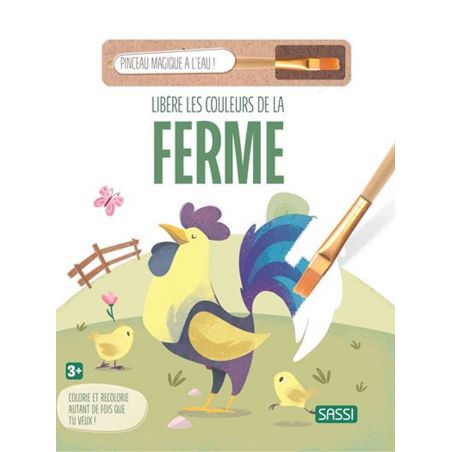 Livre magique | Libère les couleurs de la ferme