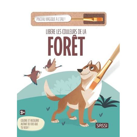 Livre magique | Libère les couleurs de la forêt