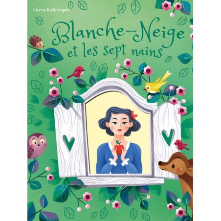 Livre à découpes | Blanche neige et les 7 nains