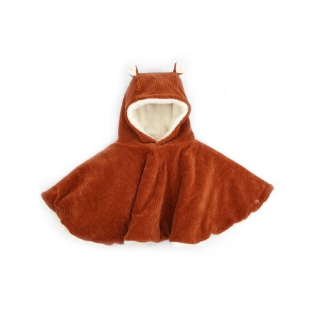 copy of Poncho bébé Velours | Camel