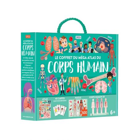 Coffret Méga Atlas | Le Corps Humain
