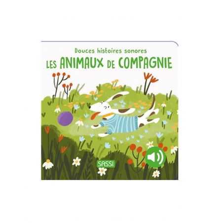 Livre douces histoires sonores | Les animaux de compagnie